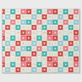 Weihnachtskalender Geschenkpapier (Flach)