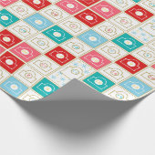 Weihnachtskalender Geschenkpapier (Ecke)