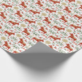 Weihnachtskalender Geschenkpapier (Ecke)