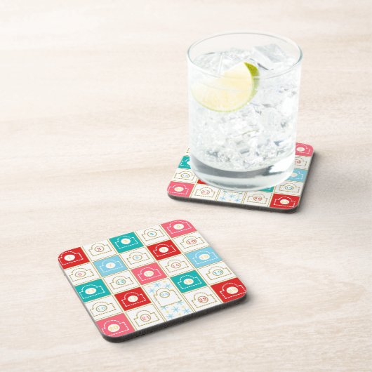 Weihnachtskalender Getränkeuntersetzer (Rechte Seite)