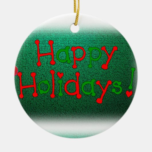 Weihnachtskalender, h keramik ornament (Vorne)