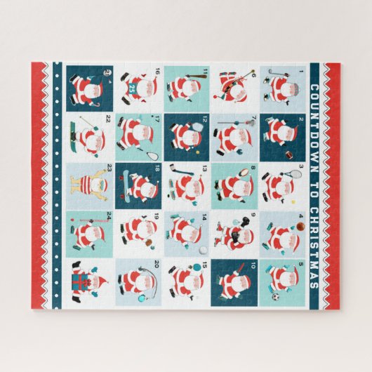 Weihnachtskalender Jigsaw Puzzle (Horizontal)