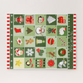 Weihnachtskalender Jigsaw Puzzle (Horizontal)