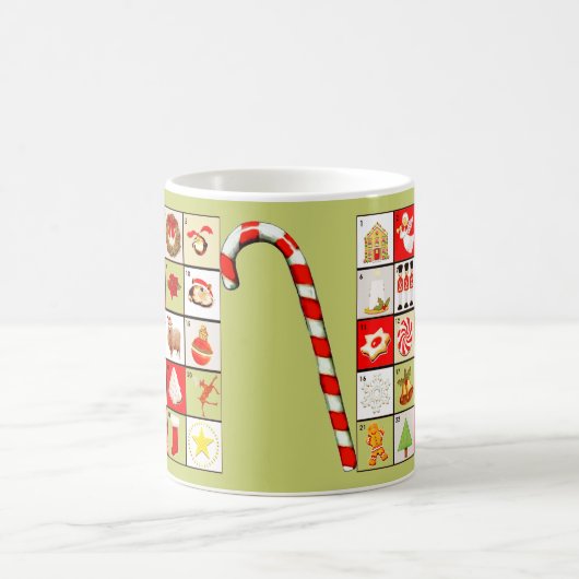 Weihnachtskalender Kaffeetasse (Mittel)