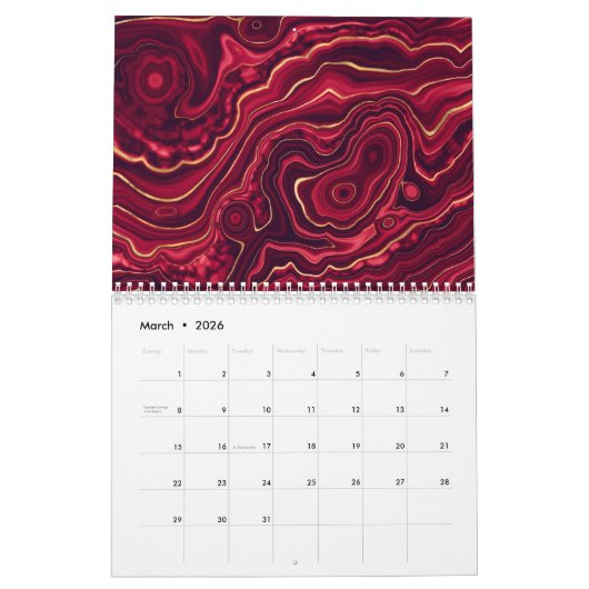 Weihnachtskalender Kalender (Mär 2026)