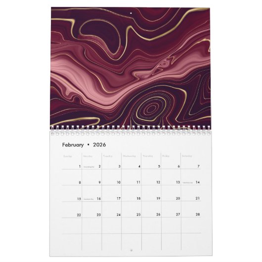 Weihnachtskalender Kalender (Feb 2026)