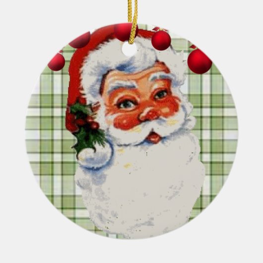 Weihnachtskalender Keramik Ornament (Vorne)