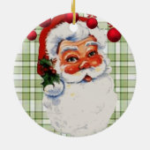 Weihnachtskalender Keramik Ornament (Hinten)