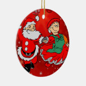 Weihnachtskalender Keramik Ornament (Rechts)