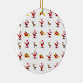 Weihnachtskalender Keramik Ornament (Rechts)