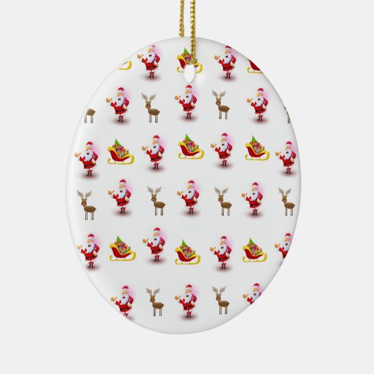 Weihnachtskalender Keramik Ornament (Rechts)