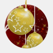 Weihnachtskalender Keramik Ornament (Hinten)