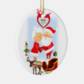 Weihnachtskalender Keramik Ornament (Rechts)