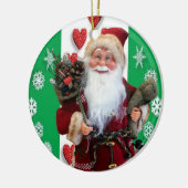 Weihnachtskalender Keramik Ornament (Links)