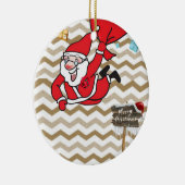 Weihnachtskalender Keramik Ornament (Rechts)