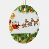 Weihnachtskalender Keramik Ornament (Rechts)