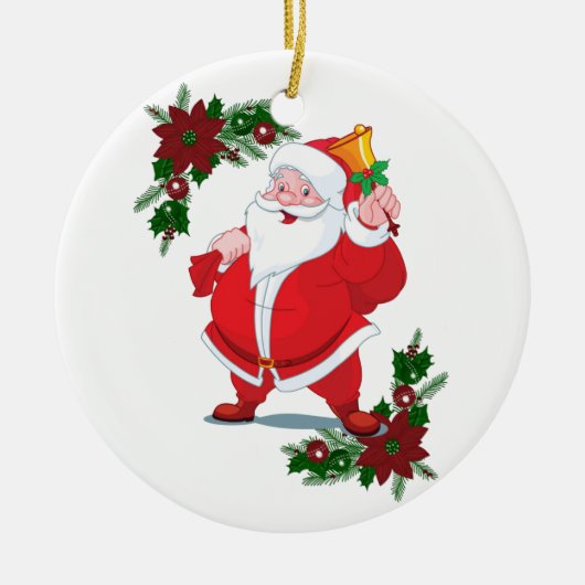 Weihnachtskalender Keramik Ornament (Vorne)