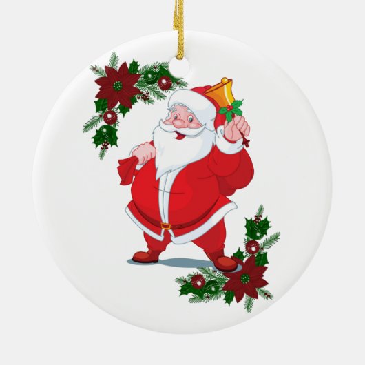 Weihnachtskalender Keramik Ornament (Hinten)