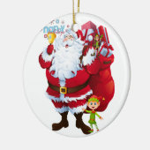 Weihnachtskalender Keramik Ornament (Links)