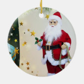 Weihnachtskalender Keramik Ornament (Hinten)