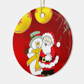 Weihnachtskalender Keramik Ornament (Links)