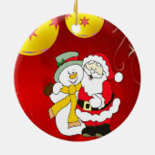 Weihnachtskalender Keramik Ornament (Hinten)