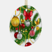 Weihnachtskalender Keramik Ornament (Rechts)