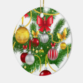 Weihnachtskalender Keramik Ornament (Links)