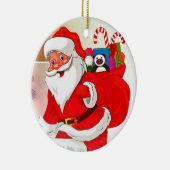 Weihnachtskalender Keramik Ornament (Rechts)