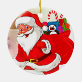 Weihnachtskalender Keramik Ornament (Hinten)