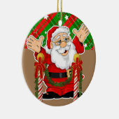 Weihnachtskalender Keramik Ornament (Rechts)