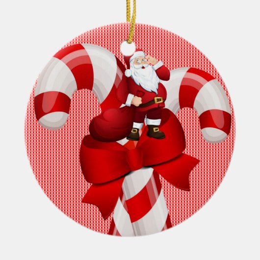 Weihnachtskalender Keramik Ornament (Vorne)