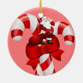 Weihnachtskalender Keramik Ornament (Hinten)