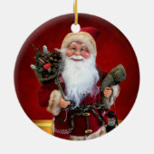 Weihnachtskalender Keramik Ornament (Hinten)