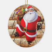 Weihnachtskalender Keramik Ornament (Links)