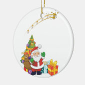 Weihnachtskalender Keramik Ornament (Links)