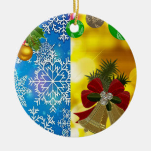 Weihnachtskalender Keramik Ornament
