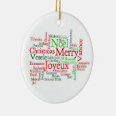 Weihnachtskalender Keramik Ornament (Rechts)