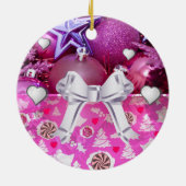 Weihnachtskalender Keramik Ornament (Hinten)