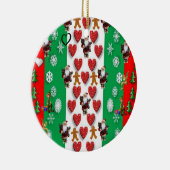 Weihnachtskalender Keramik Ornament (Rechts)