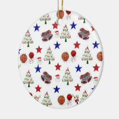 Weihnachtskalender Keramik Ornament (Links)