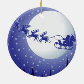 Weihnachtskalender Keramik Ornament (Hinten)