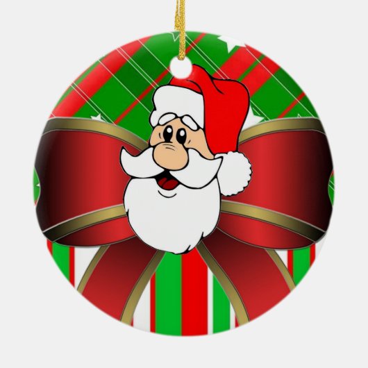 Weihnachtskalender Keramik Ornament (Hinten)