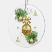 Weihnachtskalender Keramik Ornament (Links)