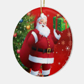 Weihnachtskalender Keramik Ornament (Links)