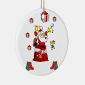 Weihnachtskalender Keramik Ornament (Rechts)