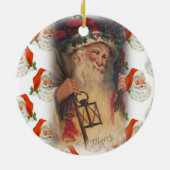 Weihnachtskalender Keramik Ornament (Hinten)