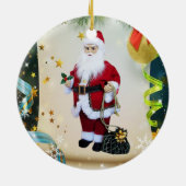 Weihnachtskalender Keramik Ornament (Hinten)