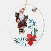 Weihnachtskalender Keramik Ornament (Links)