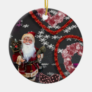 Weihnachtskalender Keramik Ornament